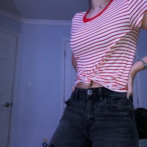 American Eagle striped shirt